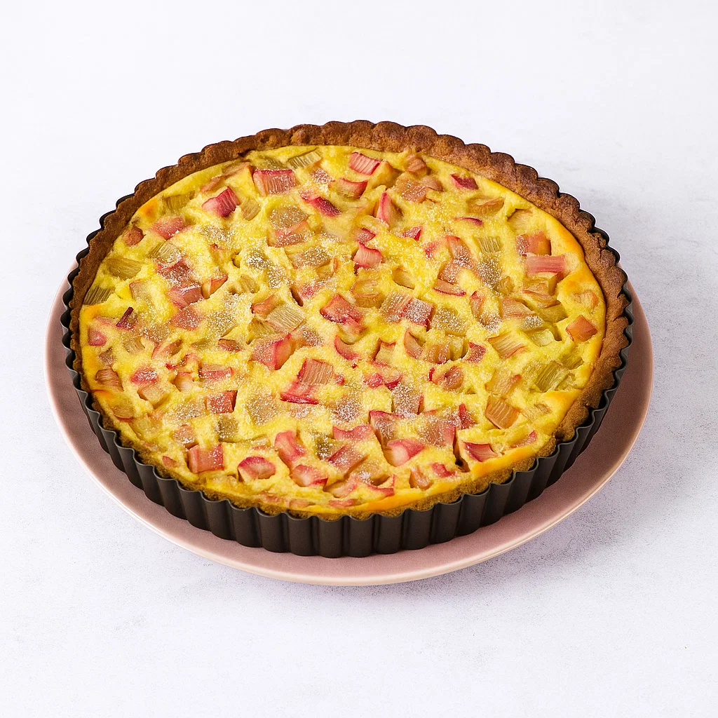 Tarte à la Rhubarbe